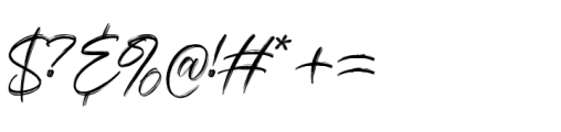 Sanikata Font OTHER CHARS
