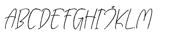 Sanknotes Italic Font UPPERCASE