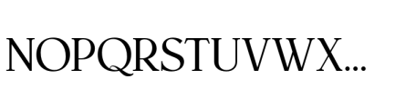 Sanoru Regular Font UPPERCASE