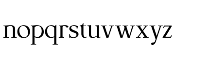 Sanoru Regular Font LOWERCASE