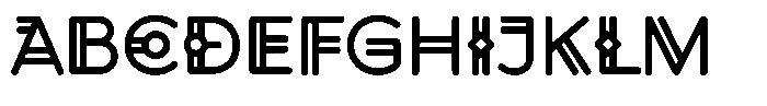 Sanpitch Bold Font UPPERCASE