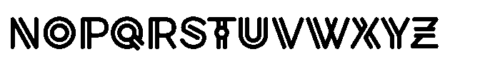 Sanpitch Bold Font LOWERCASE