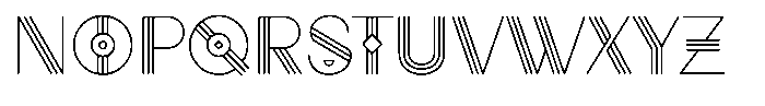 Sanpitch Extra Light Font UPPERCASE