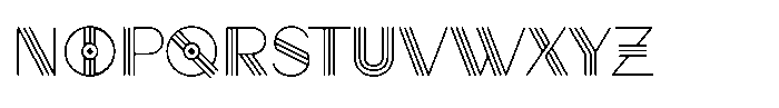 Sanpitch Extra Light Font LOWERCASE