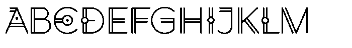 Sanpitch Light Font UPPERCASE