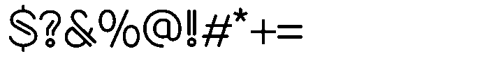 Sanpitch Regular Font OTHER CHARS