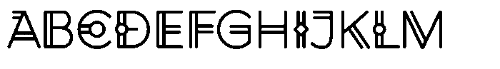 Sanpitch Regular Font UPPERCASE