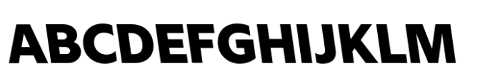 Sans Atwic Modern Black Re Font UPPERCASE