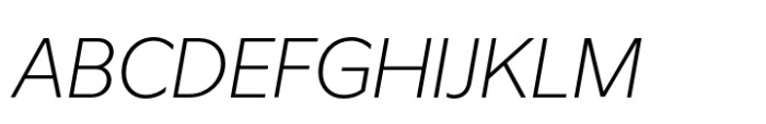 Sans Atwic Modern Lig Ita Font UPPERCASE