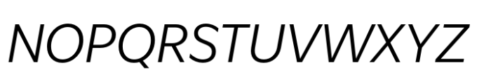 Sans Atwic Modern Reg Ita Font UPPERCASE