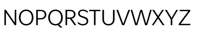 Sans Atwic Modern Reg Font UPPERCASE
