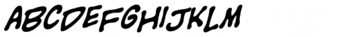 Sans Sanity BB Bold Italic Font LOWERCASE