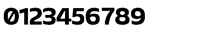 Sansceina Extra Bold Font OTHER CHARS