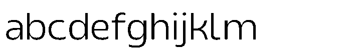 Sansceina Extra Light FONT