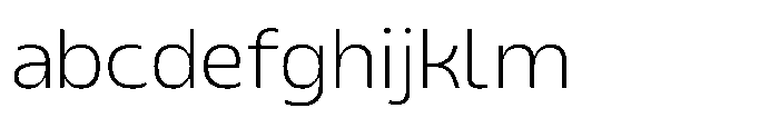 Sansceina Thin FONT