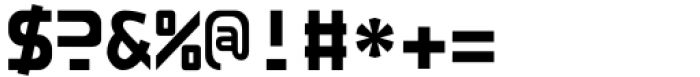 Sansduski Mono Black Font OTHER CHARS