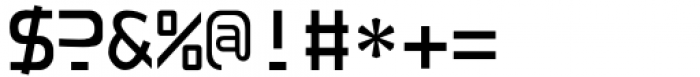 Sansduski Mono Semi Bold Font OTHER CHARS
