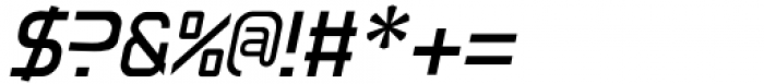 Sansduski Semi Bold Oblique Font OTHER CHARS