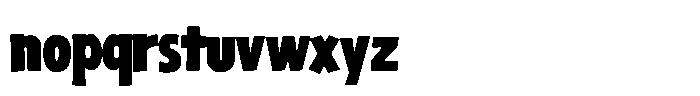 Sansible SW Regular Font LOWERCASE