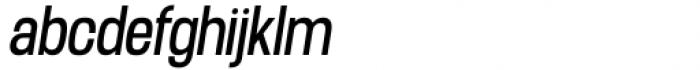 Sansmatica Oblique Font LOWERCASE