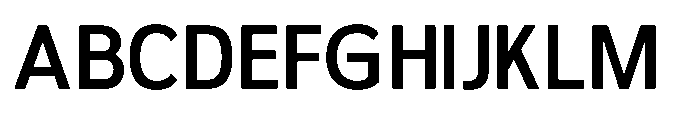 Sanstionale Bold Font UPPERCASE