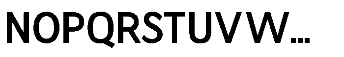 Sanstionale Bold Font UPPERCASE