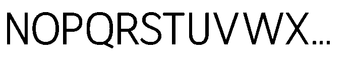 Sanstionale Light Font UPPERCASE