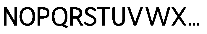 Sanstionale Medium Font UPPERCASE