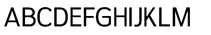 Sanstionale Regular Font UPPERCASE