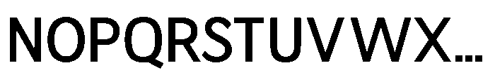 Sanstionale Semi Bold Font UPPERCASE