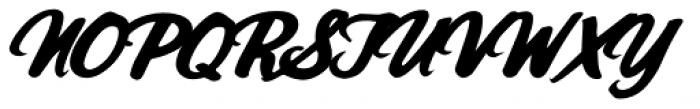 Santa Fe Bold Italic Font UPPERCASE