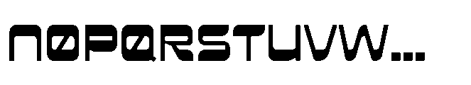 Santa Mesa Font LOWERCASE