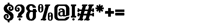 Santa Miracle Font OTHER CHARS