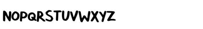 Santai Comic Font UPPERCASE