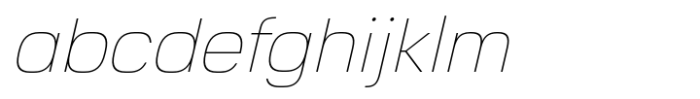 Santech Thin Italic FONT