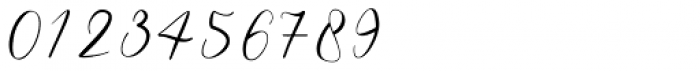 Santeria Signature Regular Font OTHER CHARS