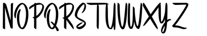 Santhen Font UPPERCASE