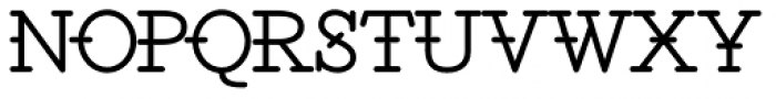 Santiago BTN Font UPPERCASE