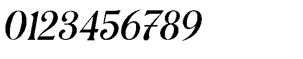 Santiole Alternates Italic Font OTHER CHARS