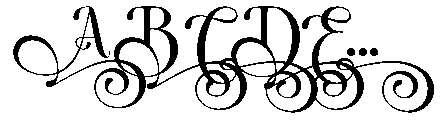 Santiole Alternates Regular Font UPPERCASE