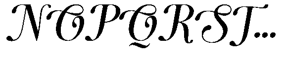 Santiole Script Italic Font UPPERCASE