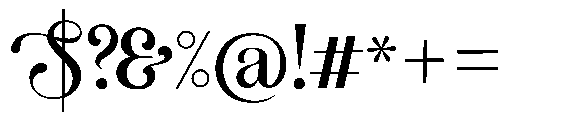 Santiole Script Regular Font OTHER CHARS