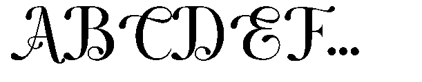 Santiole Script Regular Font UPPERCASE