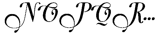 Santiole Swash Italic Font UPPERCASE