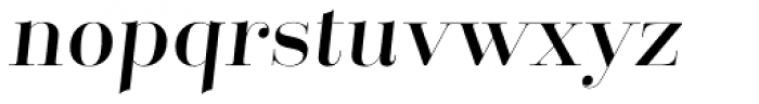 Santis Italic Font LOWERCASE