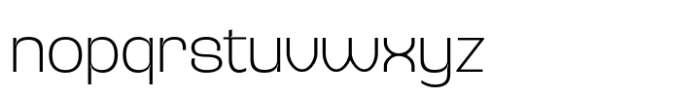 Santrio Thin Font LOWERCASE