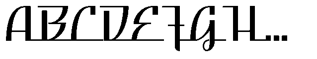 Sanvilo Regular Font UPPERCASE