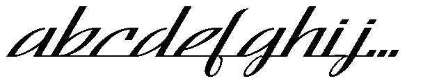 Sanvilo Slant FONT