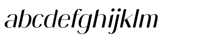 Saphile Italic Font LOWERCASE