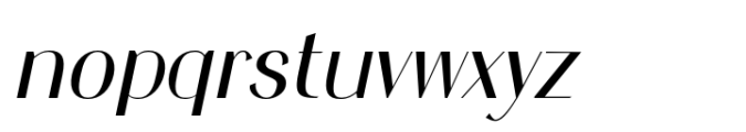 Saphile Italic Font LOWERCASE